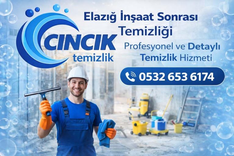 Elazığ Kiracı Sonrası Temizlik